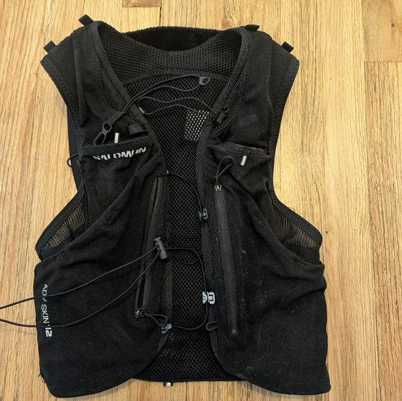 Salomon Advanced Skin 12l Running Hydration Vest Unisex - Picture 1 of 3